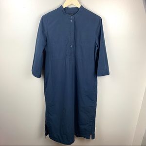 COS Shirt Dress Minimalist Lagenlook Androgynous